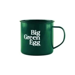 Big Green Egg Enamel Mug (vintage Geëmailleerde Mok)