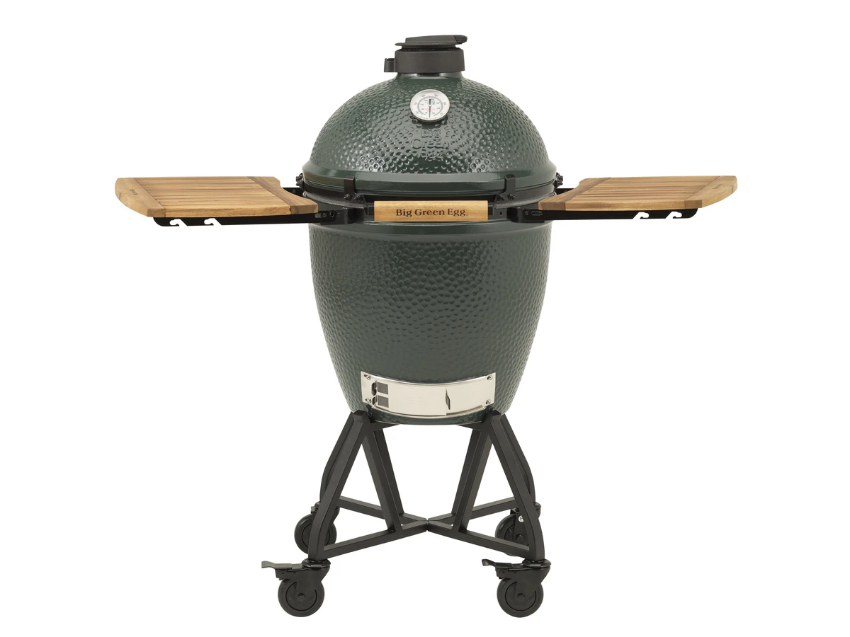 Big Green Egg Medium Met Integrated Handler Nest En/ Of Zijtafels - Image 4