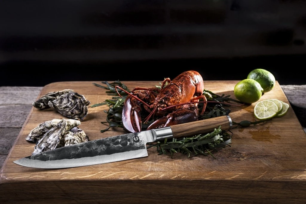 Forged Olive Koksmes 20,5cm - Image 3