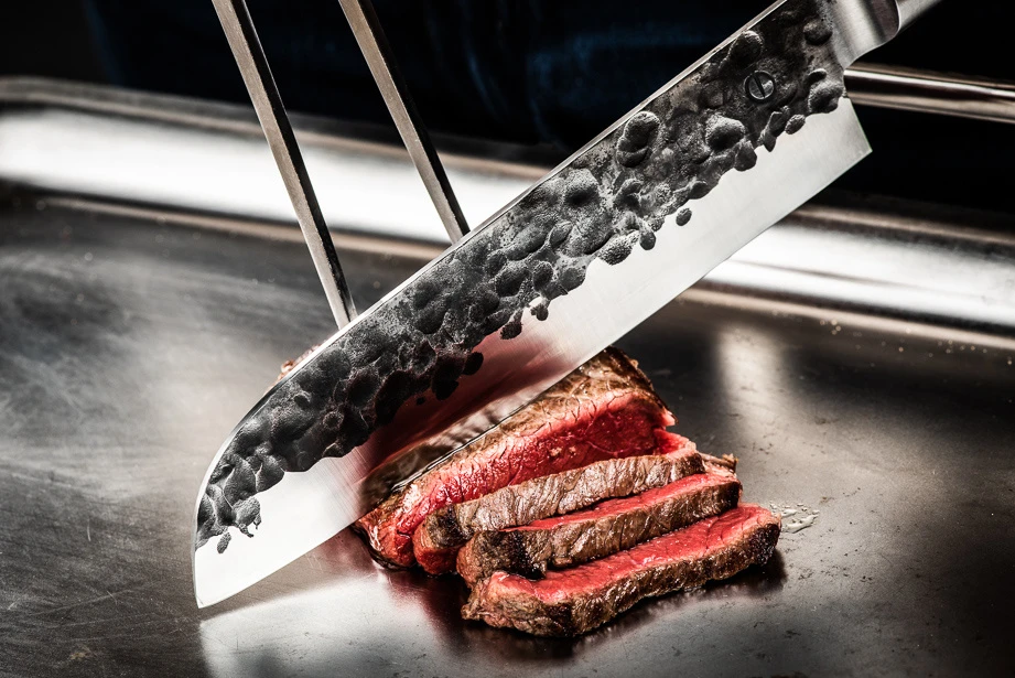 Forged Olive Santokumes 18cm - Image 2