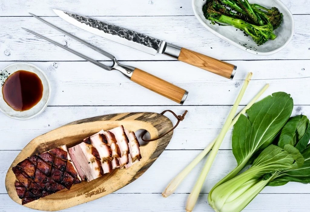 Forged Olive Trancheer Vork - Image 2