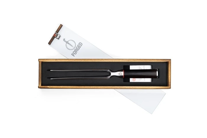 Forged Sebra Trancheer Vlees Vork - Image 2