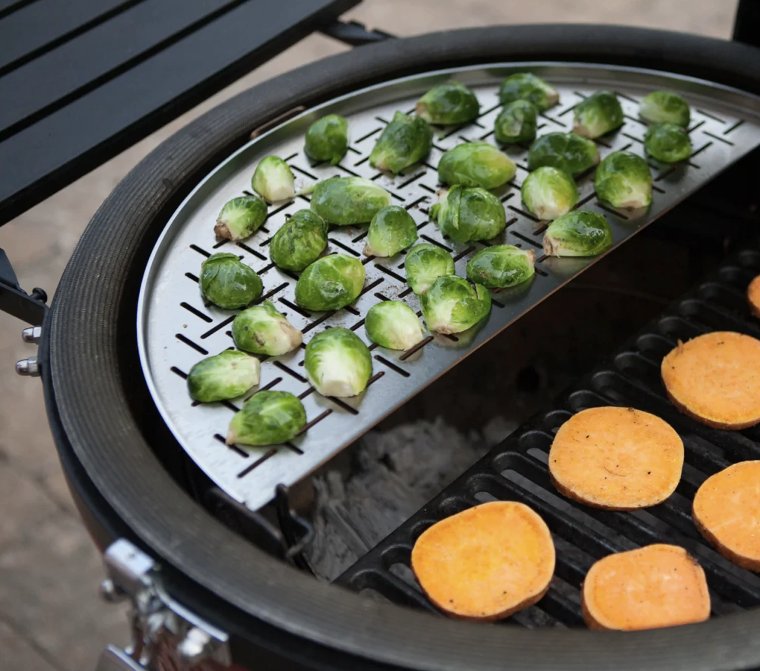 Kamado Joe Half Rond Lasergesneden Rvs Rooster - Image 2