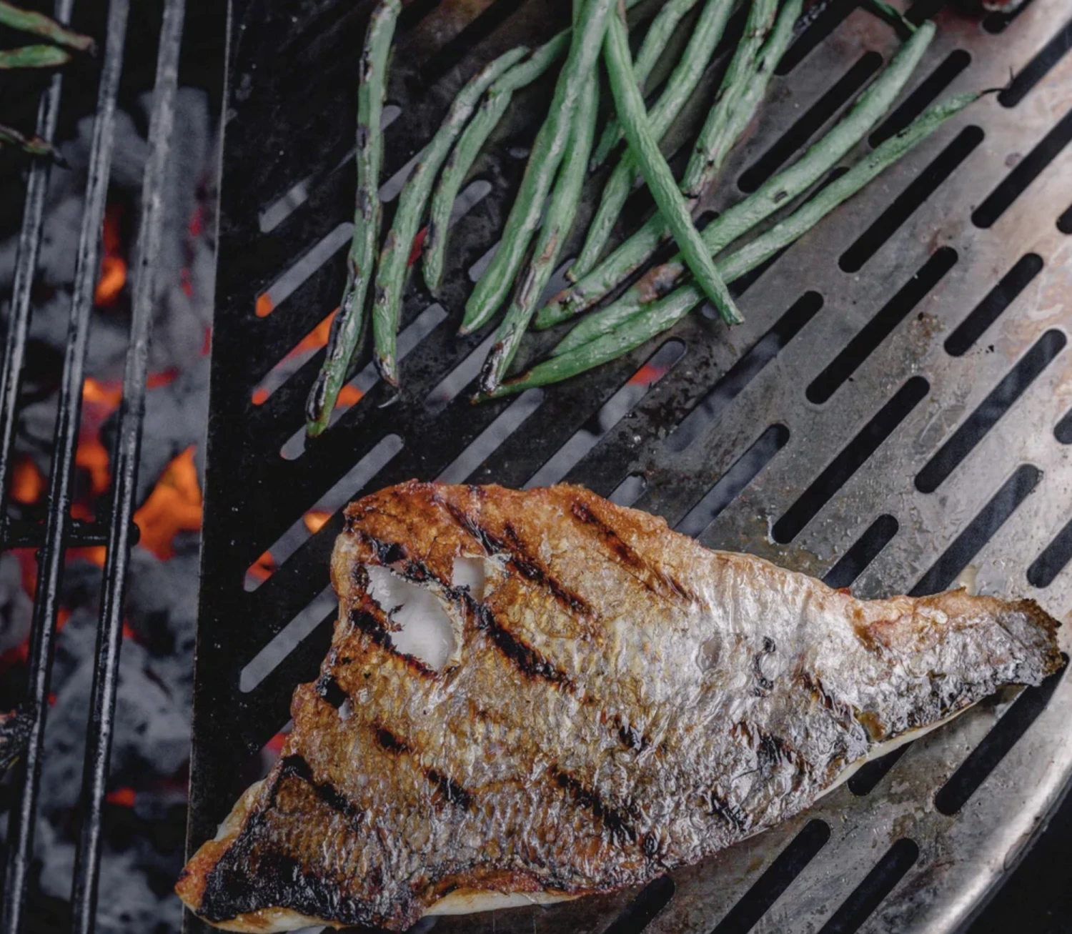 Kamado Joe Half Rond Lasergesneden Rvs Rooster - Image 3