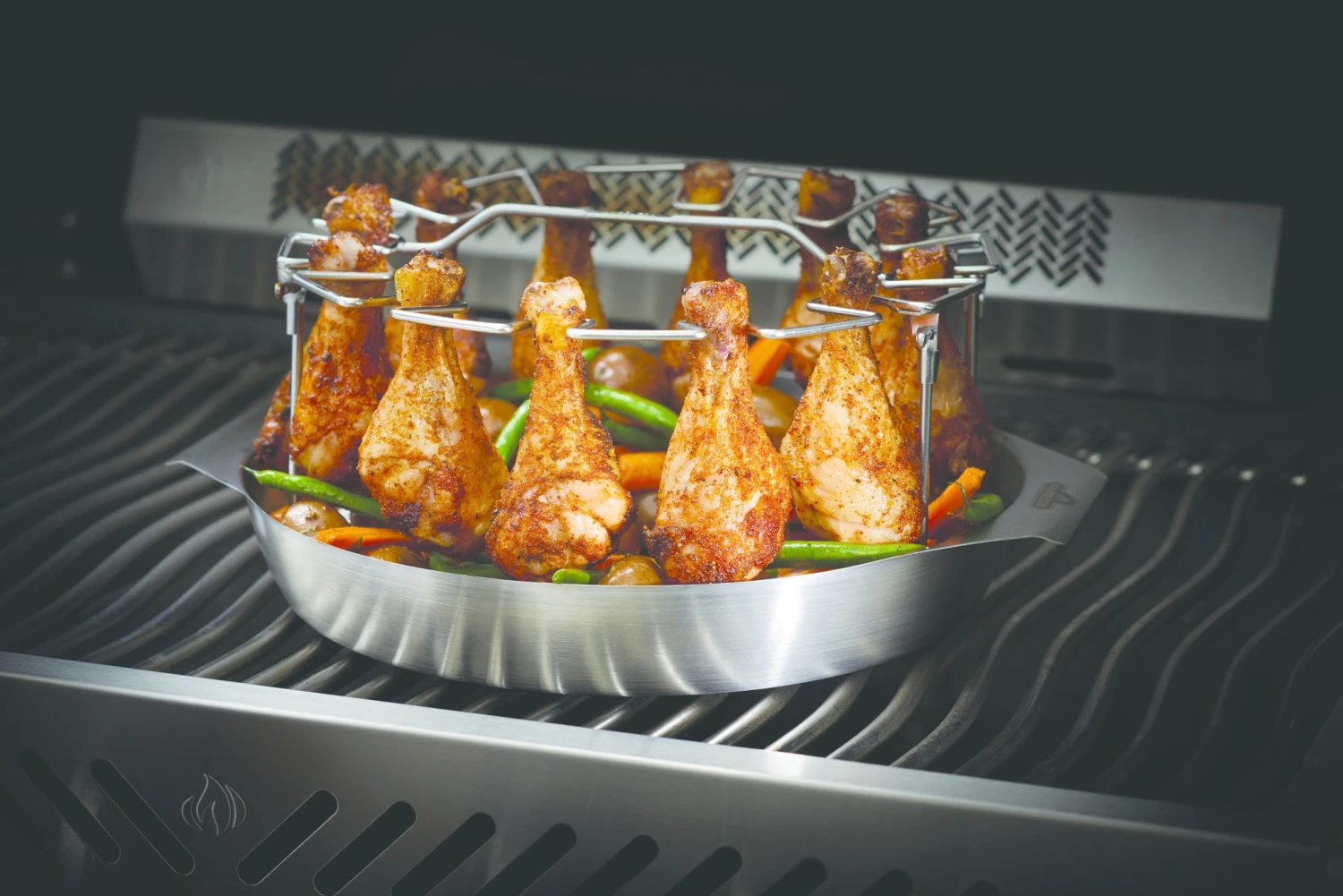 Napoleon Drumstickhouder Met Schaal - Afbeelding 2