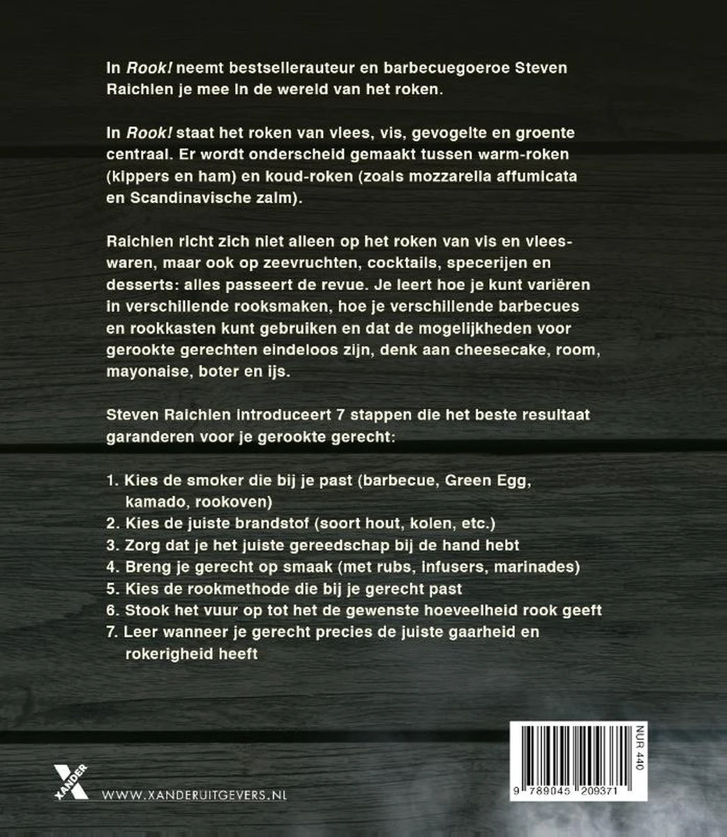 Steven Raichlen Rook! Culinair Roken Op De BBQ En Andere Rookkasten - Image 2