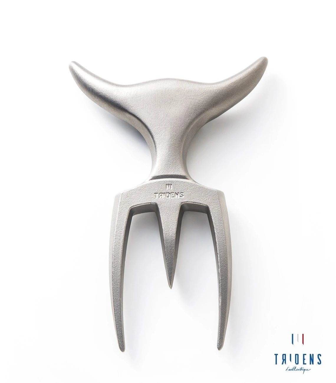 Tridens Brushed Fork In Stainless Steel Holder - Image 2